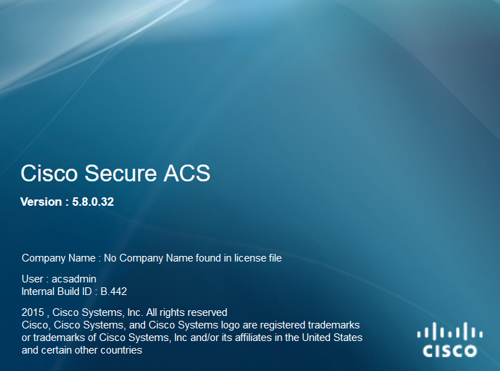 CISCO ACS 认证服务器